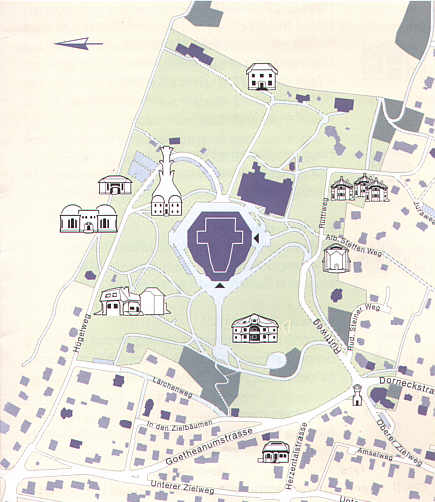Das Gelände ums Goetheanum